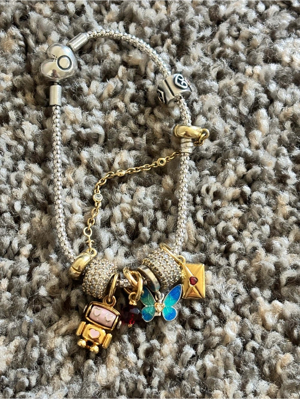 Pandora gold bracelet